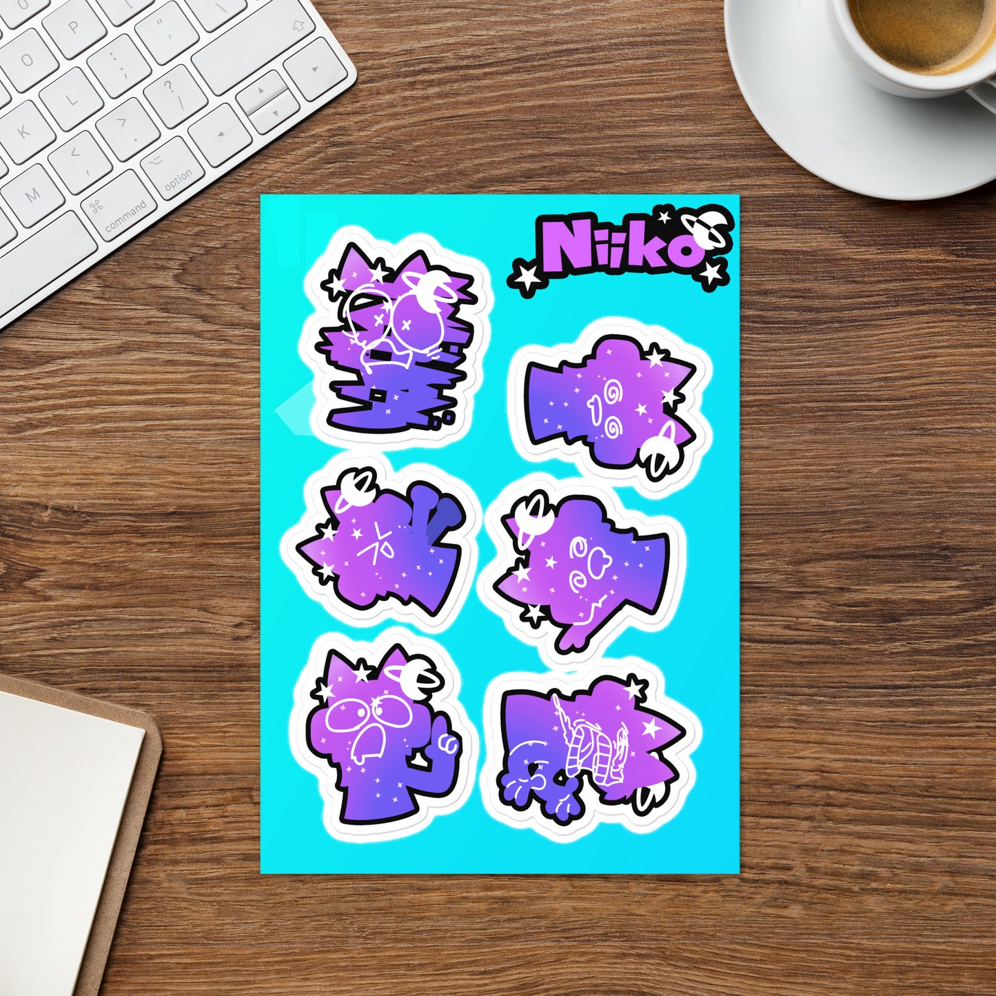 Niiko Sticker Sheet