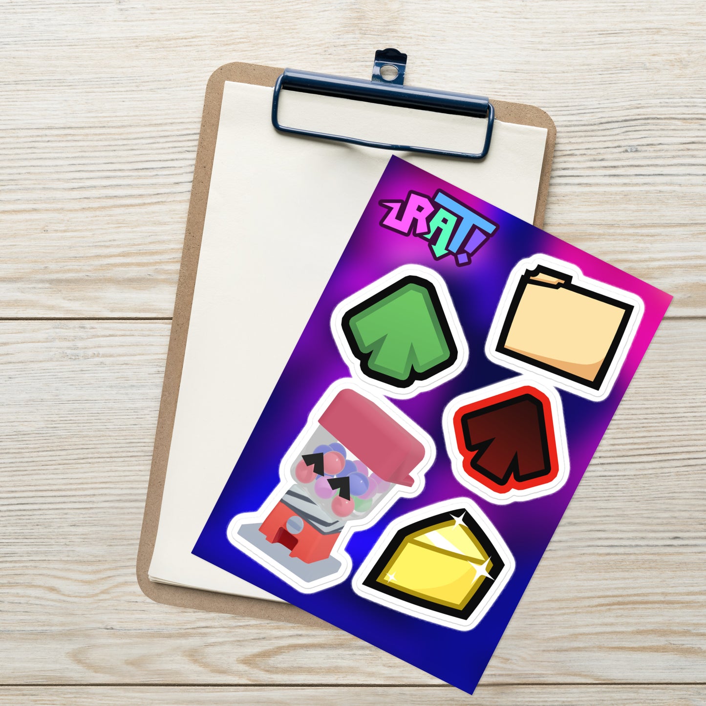 RAT! Variety Sticker Sheet