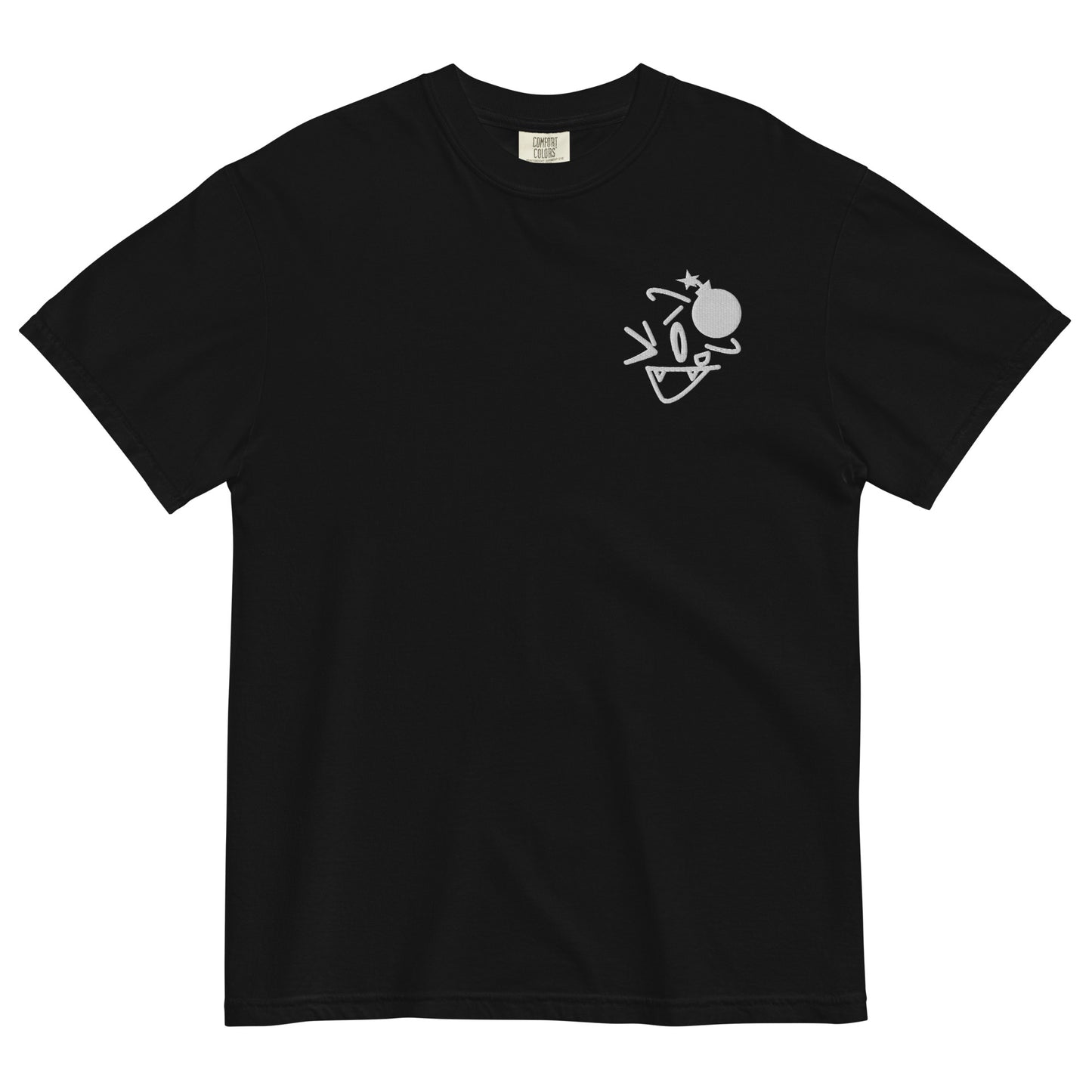 Mintii Embroidered Face T-Shirt
