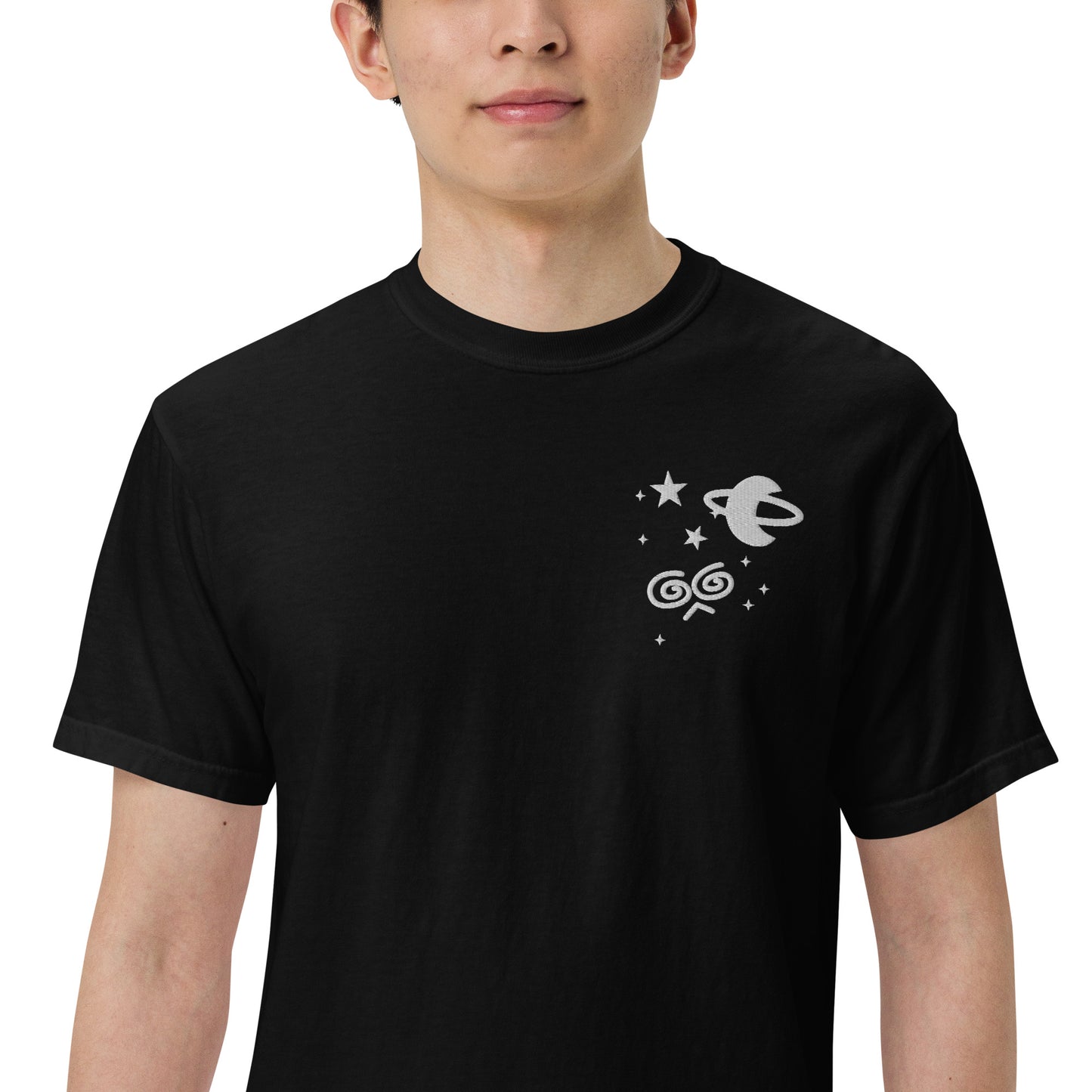 Niiko Embroidered Face T-Shirt