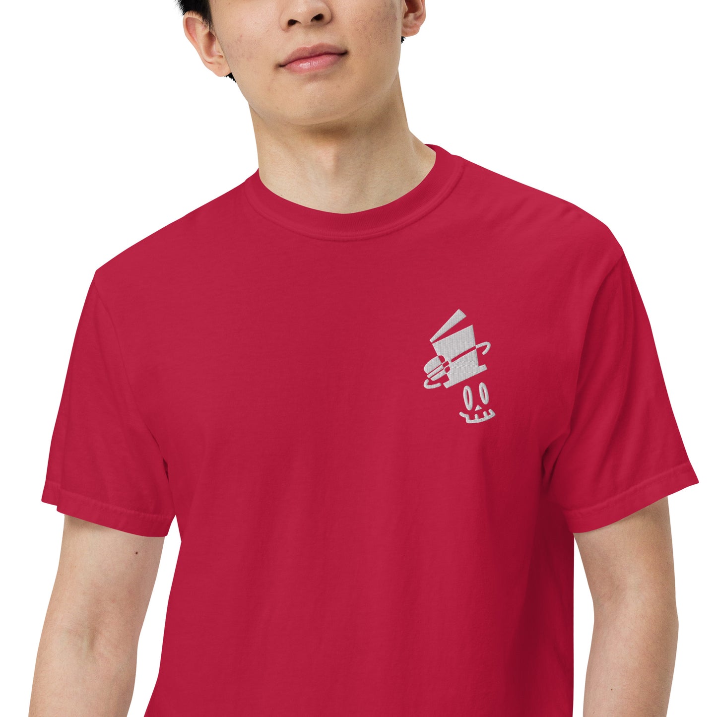 Spookii Embroidered Face T-Shirt