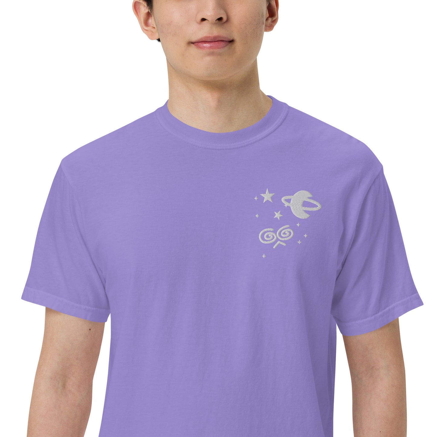 Niiko Embroidered Face T-Shirt