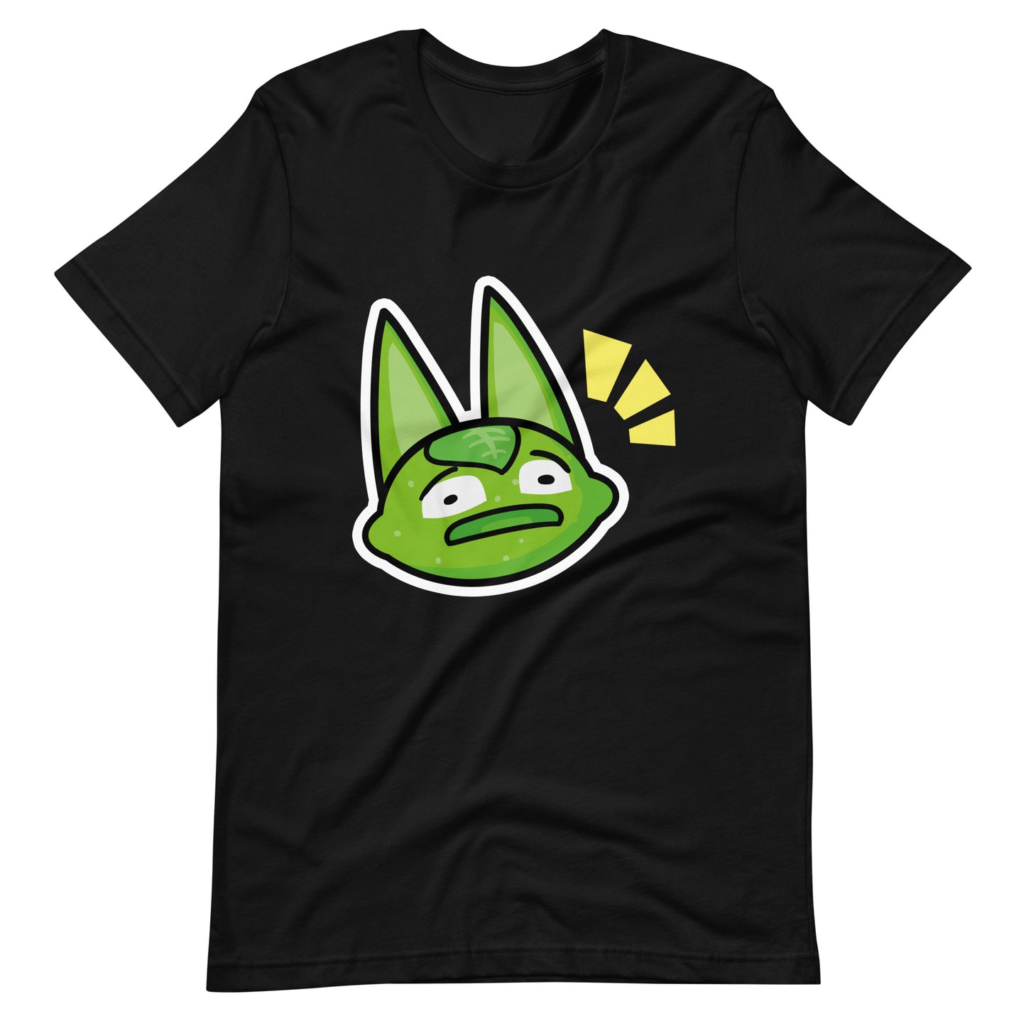 Legally Distinct Lime Cat T-Shirt