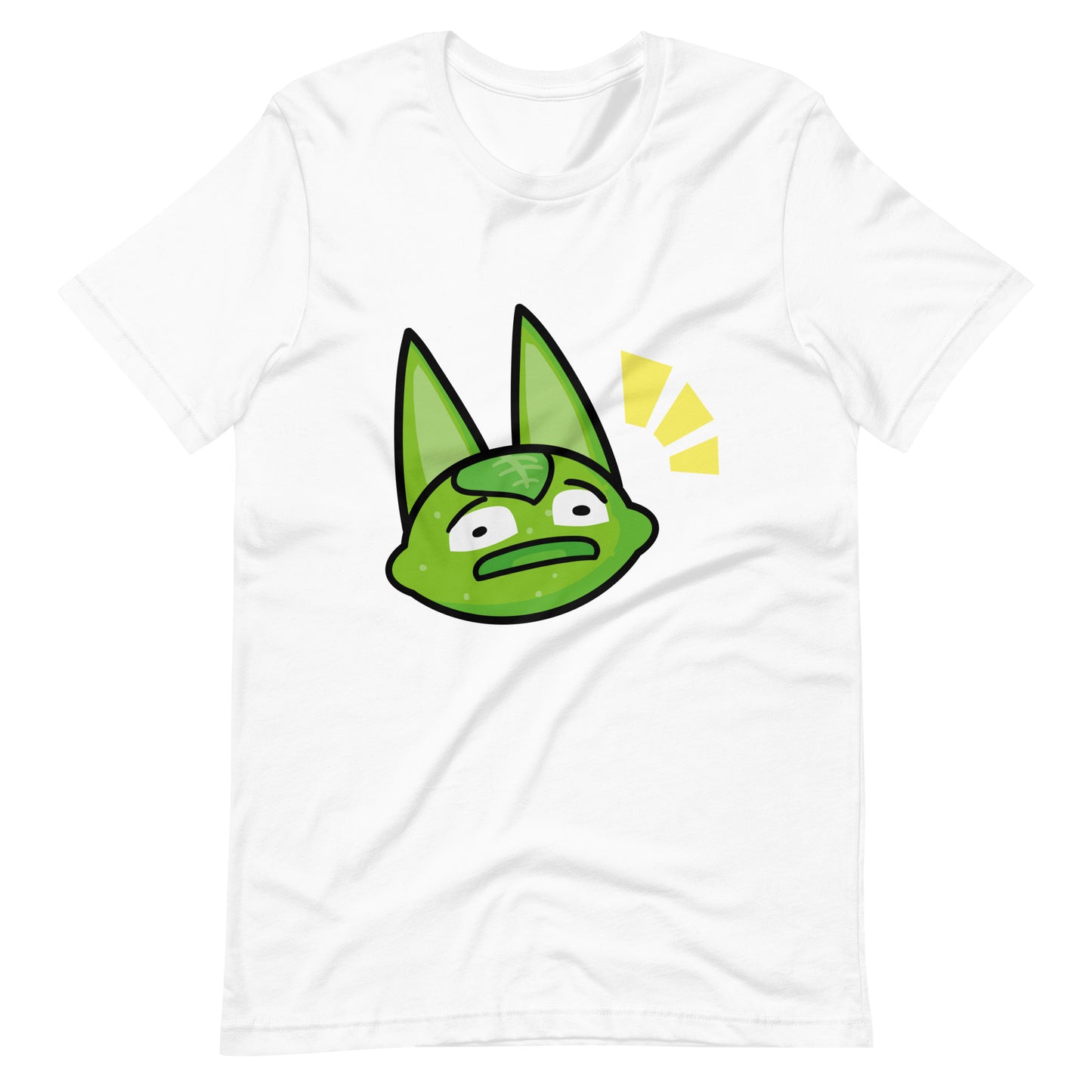 Legally Distinct Lime Cat T-Shirt