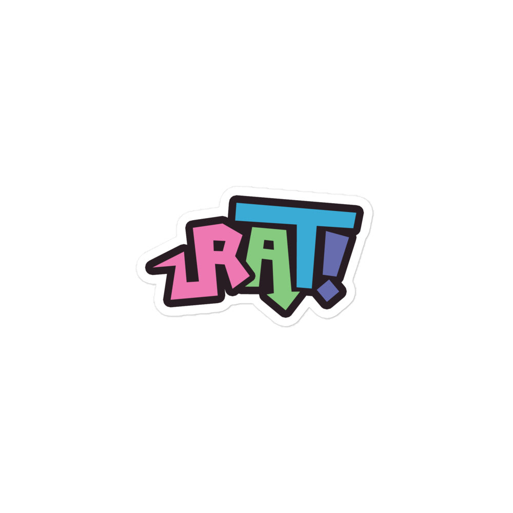 RAT! Logo Sticker