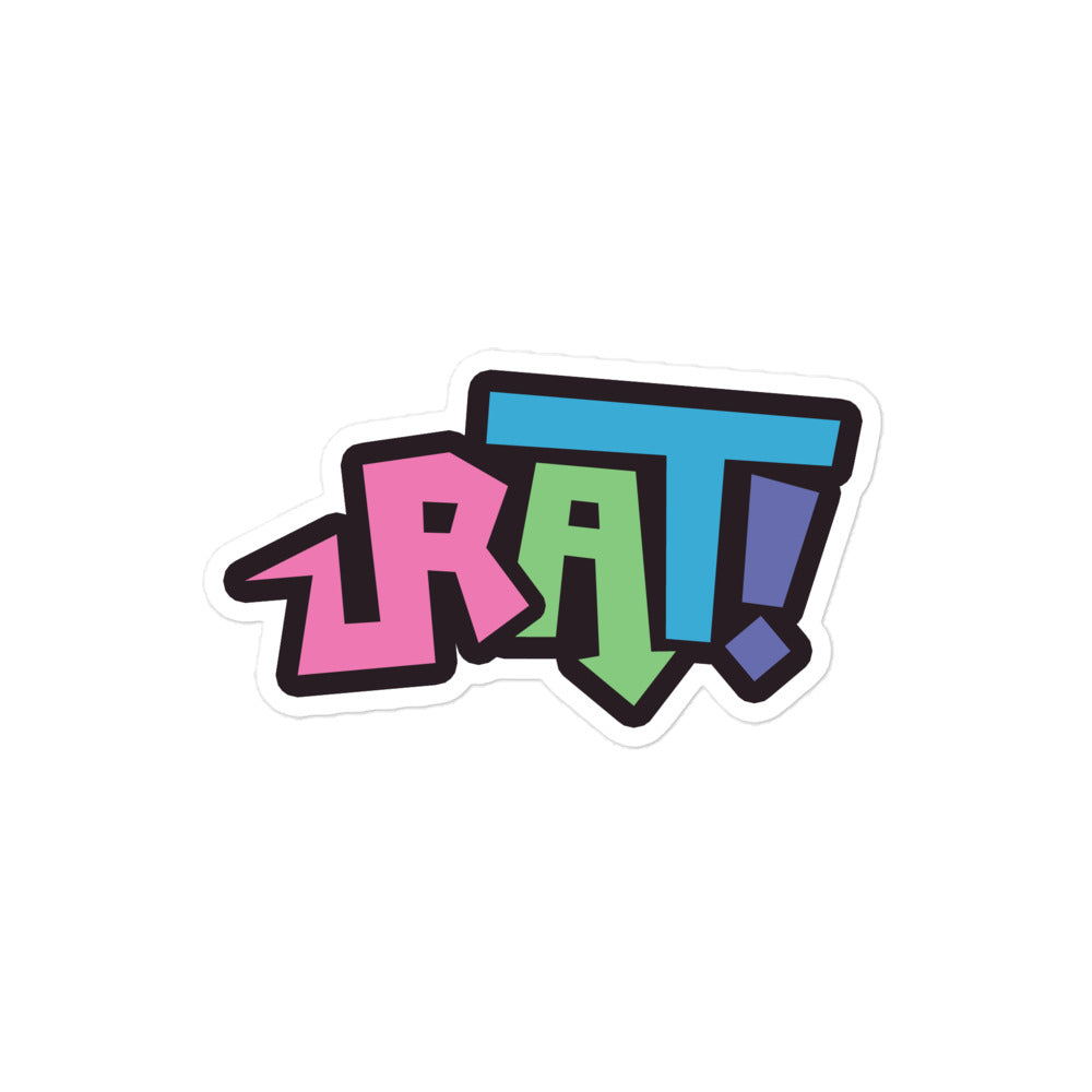 RAT! Logo Sticker